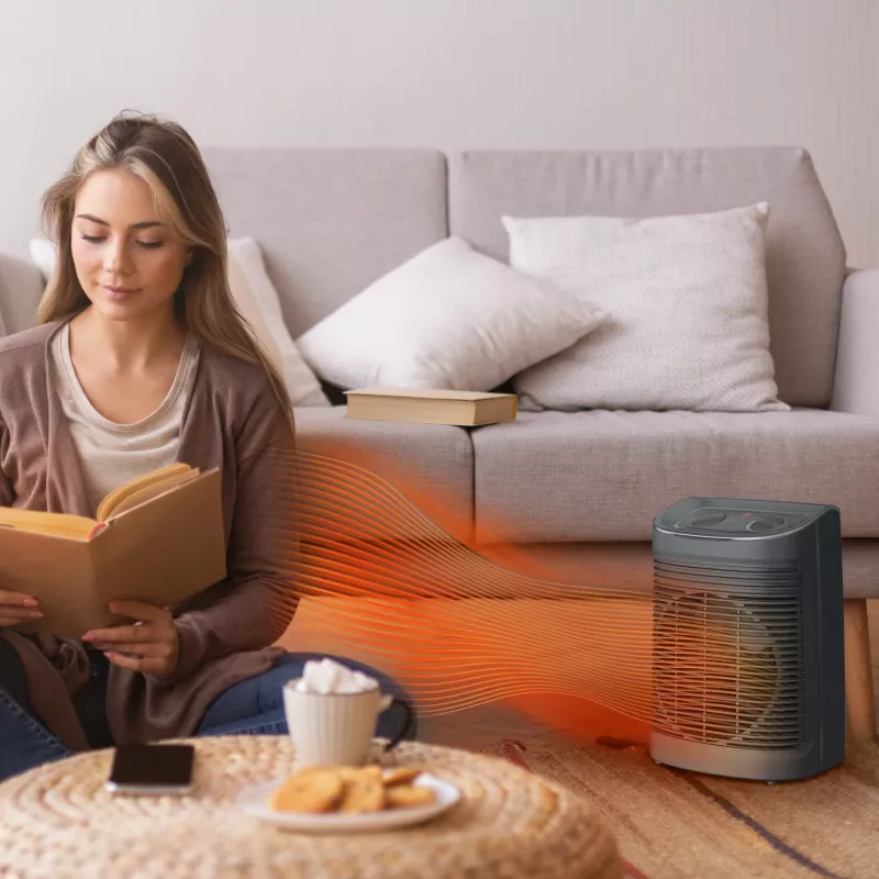 Rowenta Instant Comfort SO6511 iekštelpu pelēks 2200 W ventilatora tipa elektriskais sildītājs