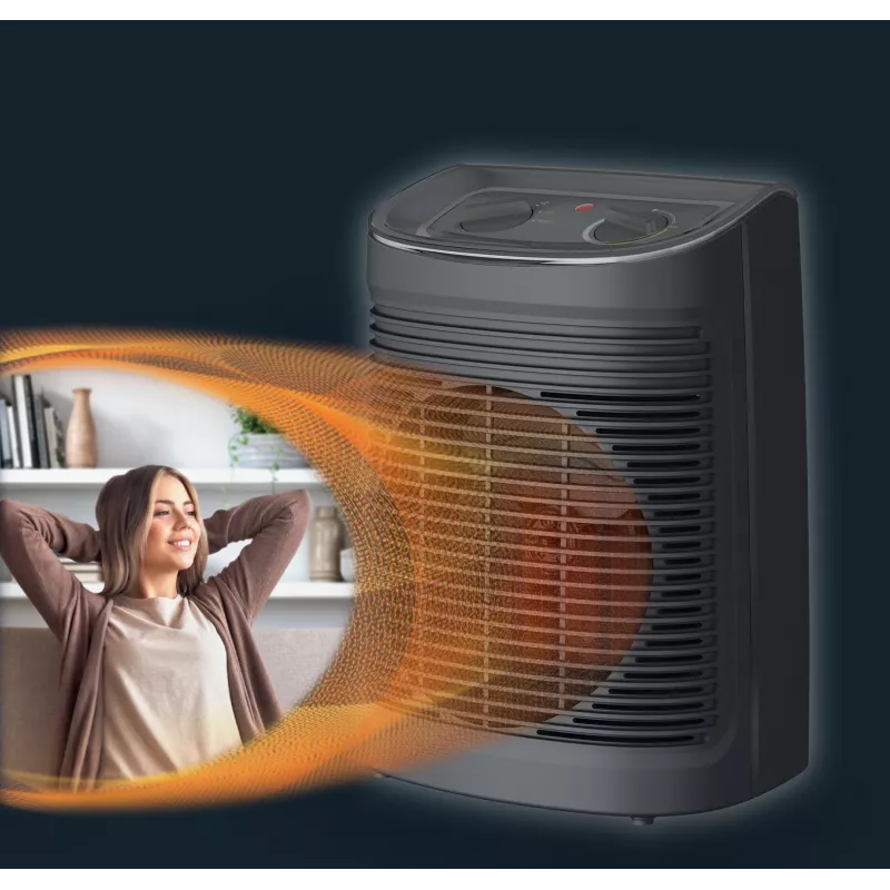 Rowenta Instant Comfort SO6511 iekštelpu pelēks 2200 W ventilatora tipa elektriskais sildītājs