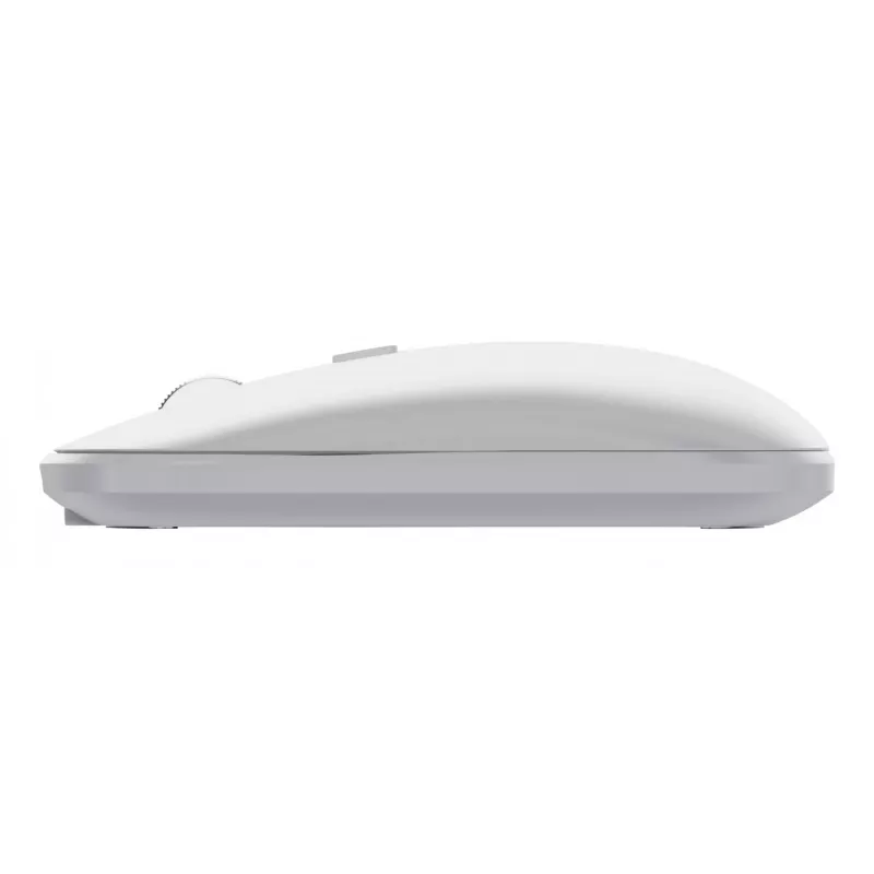 Klaviatūras un peles komplekts TRUST Lyra Mini Wireless QWERTZ (RF + Bluetooth) balts, vācu izkārtojums