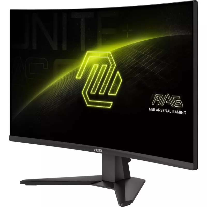 Monitors MSI MAG 276CF E20 27 collu Full HD (1920x1080) Rapid VA LCD izliekts, 0,5 ms, 16:9, VESA, melns