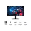 Samsung G70F datora monitors 68,6 cm (27 collas) 3840 x 2160 pikseļi 4K Ultra HD LCD melns
