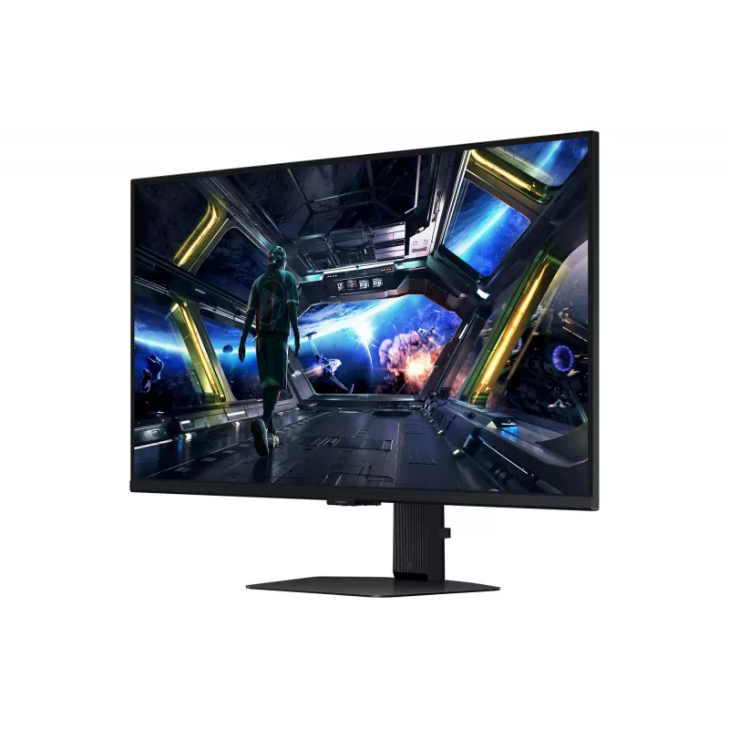 Samsung G70F datora monitors 68,6 cm (27 collas) 3840 x 2160 pikseļi 4K Ultra HD LCD melns