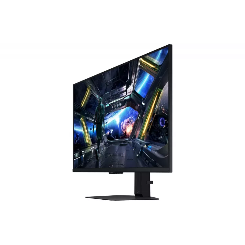 Samsung G70F datora monitors 68,6 cm (27 collas) 3840 x 2160 pikseļi 4K Ultra HD LCD melns