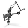 Hama 00004663 monitora stiprinājums / statīvs 81,3 cm (32 collas) Galda melns