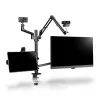 Hama 00004663 monitora stiprinājums / statīvs 81,3 cm (32 collas) Galda melns