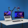 Hama 00004663 monitora stiprinājums / statīvs 81,3 cm (32 collas) Galda melns