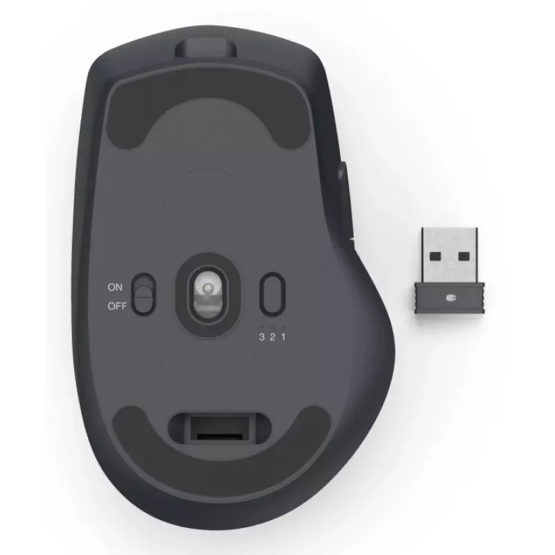 Hama WM-800 pele Birojs Labās rokas RF Wireless + Bluetooth Optiskā 3200 DPI