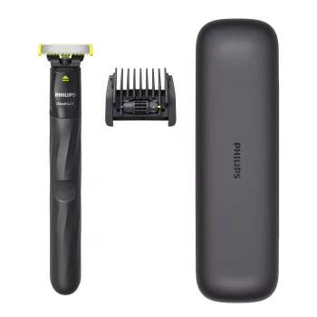 Skūšanās ierīce Philips Norelco OneBlade QP1424/65 folijas skūšanās ierīce melna pelēka