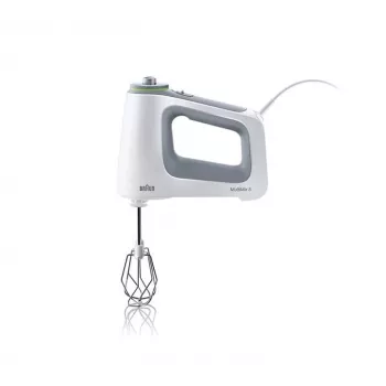 Braun HM 5000 WH rokas mikseris 700 W pelēks, balts