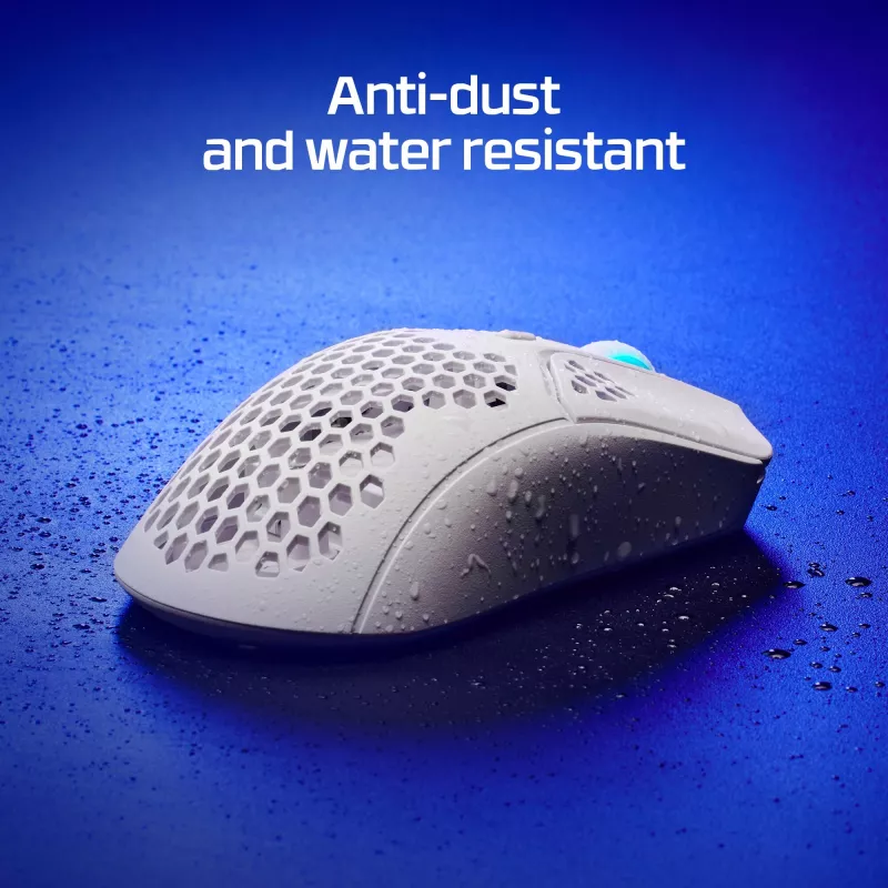 HyperX Pulsefire Haste - bezvadu spēļu pele (balta)