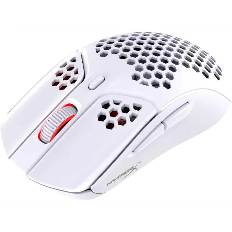 HyperX Pulsefire Haste - bezvadu spēļu pele (balta)