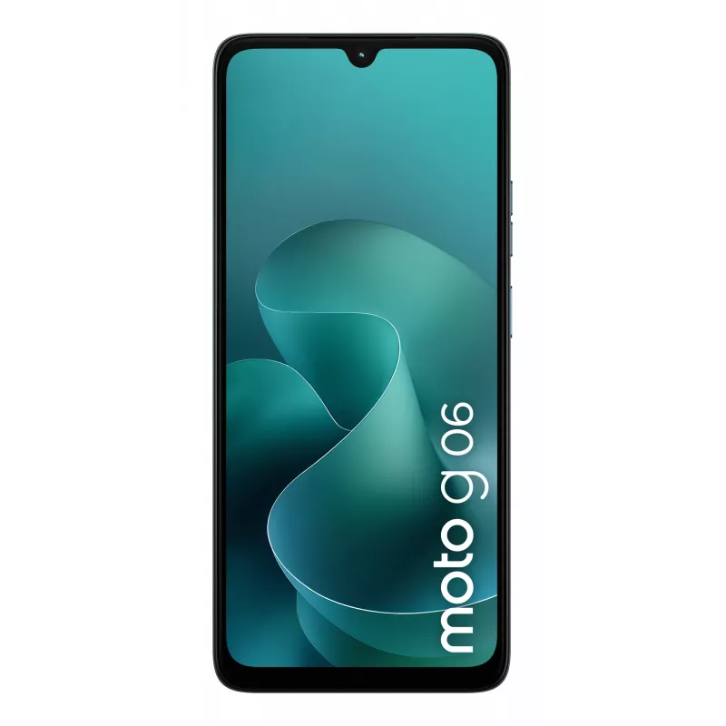 Viedtālrunis Motorola moto g06 6,88 collu LCD 120 Hz 4 GB/128 GB zils, MediaTek Helio G81, 50 MP, 5200 mAh, Dual SIM, IP64
