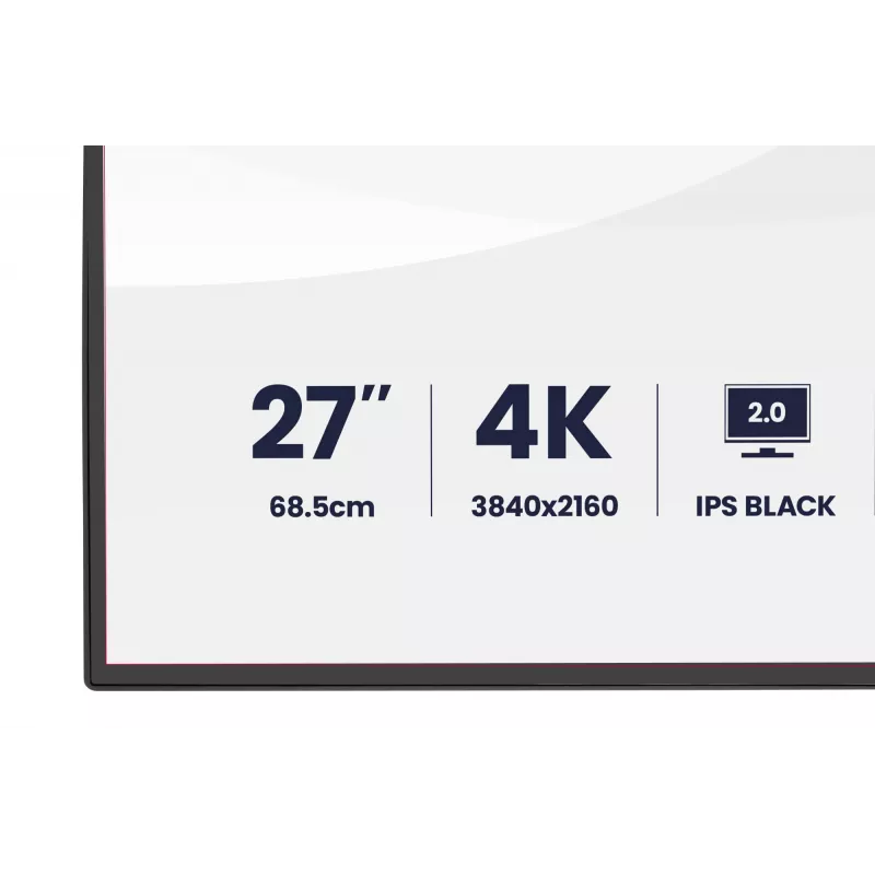 iiyama PROGRAPHIC HB2701UHSNP-B1 datora monitors 68.6 cm (27 colli) 3840 x 2160 pikseļi 4K Ultra HD LCD Melns