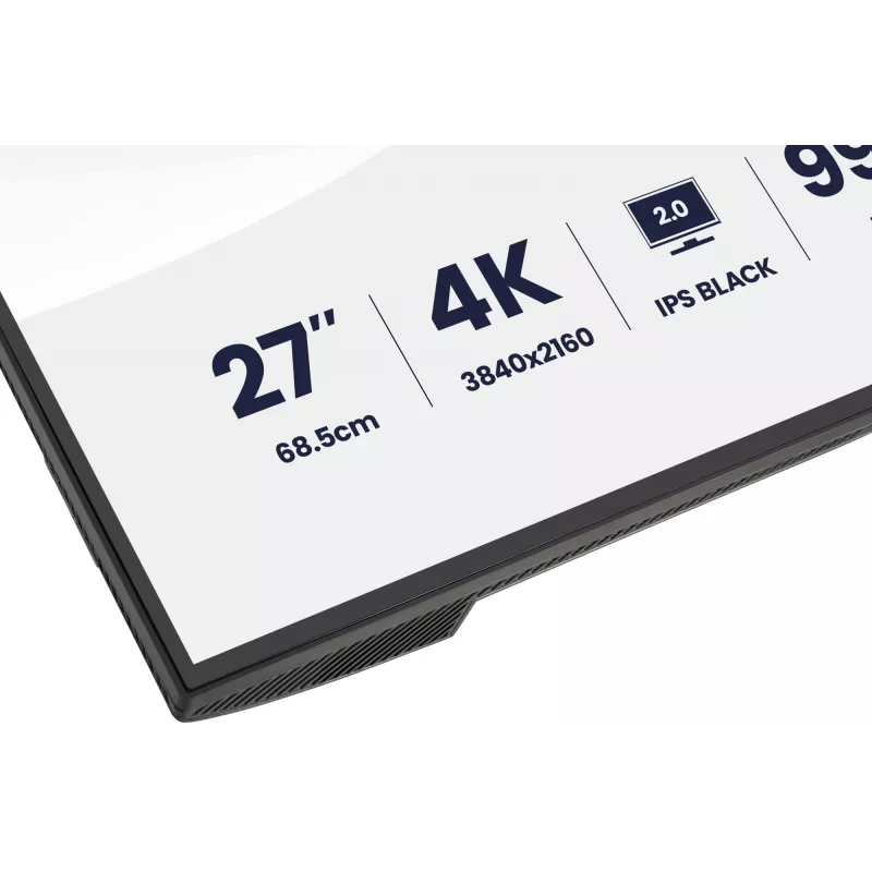 iiyama PROGRAPHIC HB2701UHSNP-B1 datora monitors 68.6 cm (27 colli) 3840 x 2160 pikseļi 4K Ultra HD LCD Melns