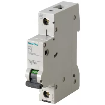 Siemens 5SL4106-6 automātiskais slēdzis Miniatūrs automātiskais slēdzis B tips 1