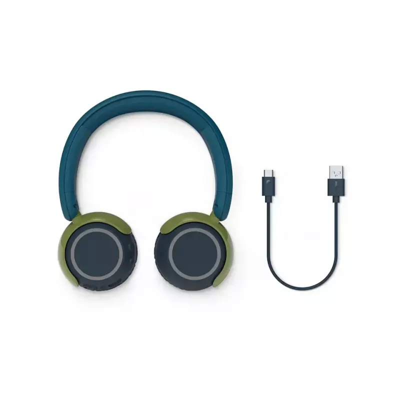 Philips 4000 series TAK4200CT/00 austiņas/headset Bezvadu Galvas saite Zvani/Mūzika Bluetooth Zila, Zaļa
