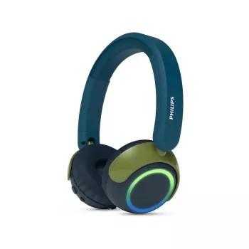 Philips 4000 series TAK4200CT/00 austiņas/headset Bezvadu Galvas saite Zvani/Mūzika Bluetooth Zila, Zaļa