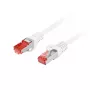 LANBERG tīkla kabelis Cat6 S/FTP (S-STP) RJ-45 uz RJ-45 0.25 m Balts