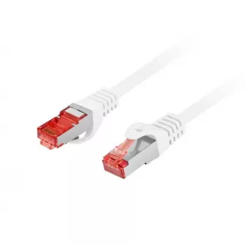 LANBERG Cat6 S/FTP (S-STP) tīkla kabelis, RJ‑45–RJ‑45, 2 m, balts