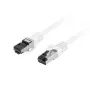 LANBERG tīkla kabelis Cat8.1 S/FTP (S-STP) RJ-45–RJ-45 Balts 0,25 m