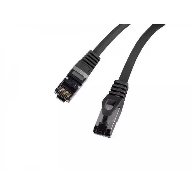 LANBERG tīkla kabelis Cat8.1 S/FTP (S-STP) RJ-45–RJ-45 Melns 0,25 m