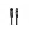 LANBERG tīkla kabelis Cat8.1 S/FTP (S-STP) RJ-45–RJ-45 Melns 0,25 m