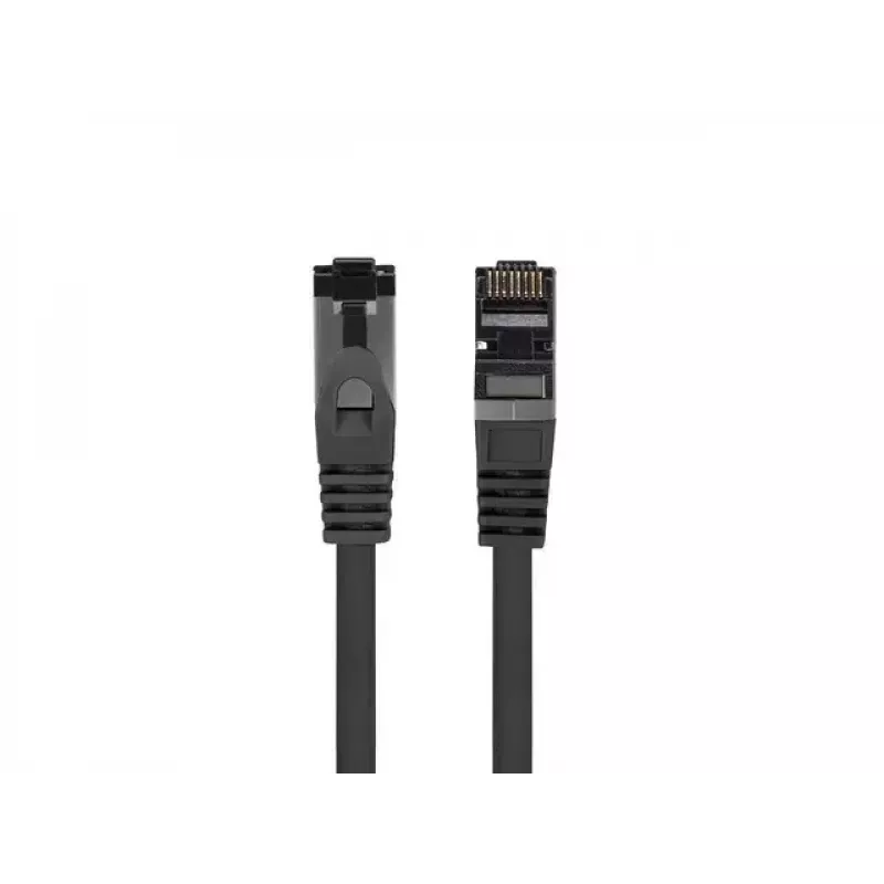 LANBERG tīkla kabelis Cat8.1 S/FTP (S-STP) RJ-45–RJ-45 Melns 0,25 m