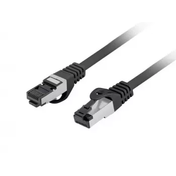LANBERG tīkla kabelis Cat8.1 S/FTP (S-STP) RJ-45–RJ-45 Melns 0,25 m