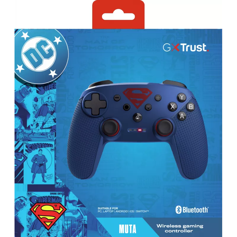 Spēļu kontrolieris Trust GXT 542SM Muta Blue Bluetooth RF USB Android Nintendo Switch PC iOS