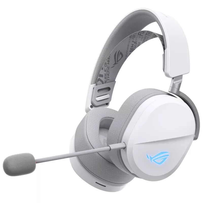 ASUS ROG Pelta austiņas vadu un bezvadu galvas lentes spēļu USB Type-C Bluetooth balts