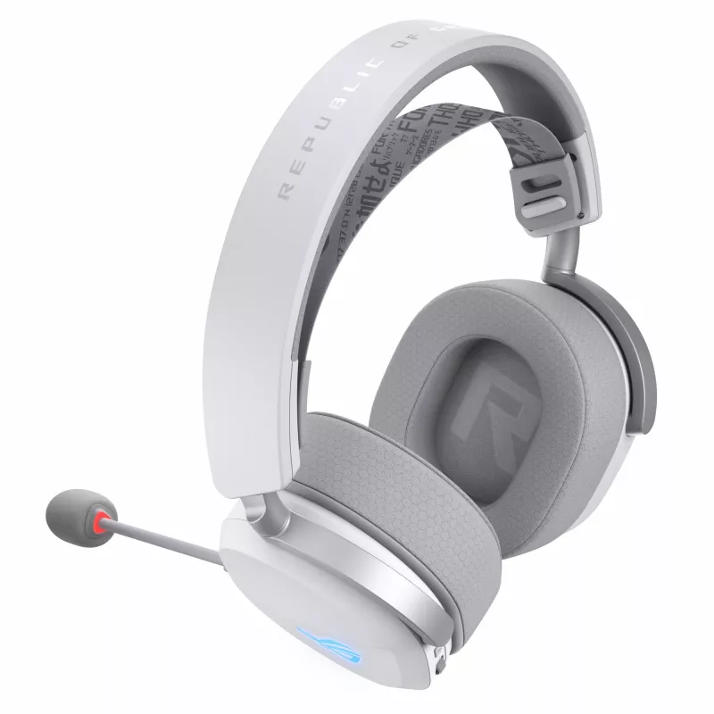 ASUS ROG Pelta austiņas vadu un bezvadu galvas lentes spēļu USB Type-C Bluetooth balts