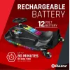 Elektriskais drift karts Razor CRAZY CART Shift Lightshow — uzlādējams litija akumulators, LED gaismas šovs, 13 km/h, 40 min