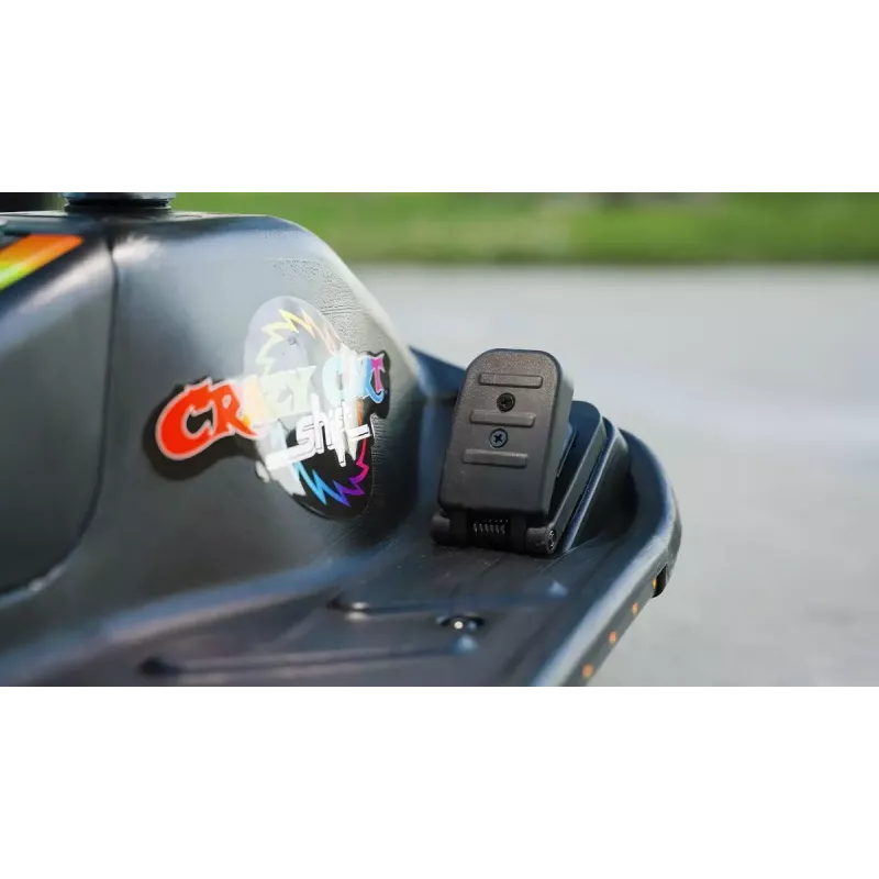 Elektriskais drift karts Razor CRAZY CART Shift Lightshow — uzlādējams litija akumulators, LED gaismas šovs, 13 km/h, 40 min