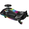 Elektriskais drift karts Razor CRAZY CART Shift Lightshow — uzlādējams litija akumulators, LED gaismas šovs, 13 km/h, 40 min