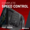 Elektriskais drift karts Razor CRAZY CART Shift Lightshow — uzlādējams litija akumulators, LED gaismas šovs, 13 km/h, 40 min