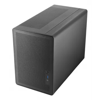 PC Mini Tower korpuss TACENS Mars Gaming MC-XPRO — Mini-ITX/Micro-ATX, SFX barošanas bloka atbalsts, siets, melns, 120 mm ventilatori