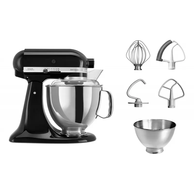 KitchenAid Artisan statīva mikseris 300 W melns