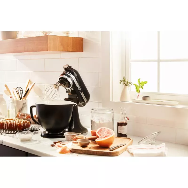 KitchenAid Artisan statīva mikseris 300 W melns