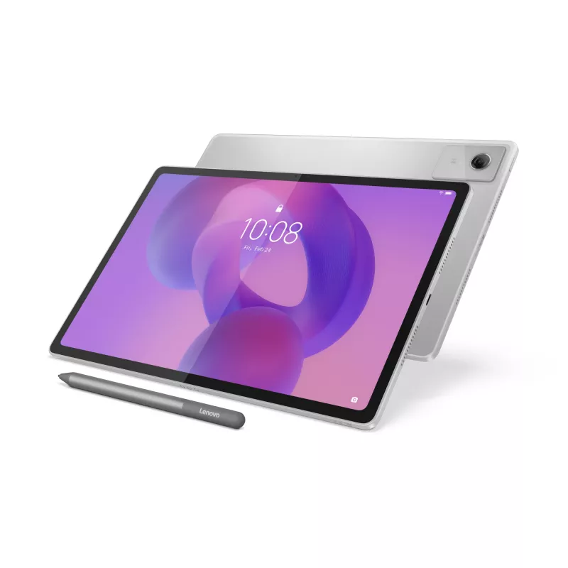 Planšetdators Lenovo Idea Tab Plus — MediaTek Dimensity 6400, 12,1 collu 2,5K IPS 90Hz, 8GB RAM/256GB, Luna pelēka