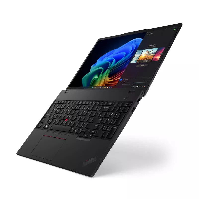 Lenovo ThinkPad T16 Gen 4 (AMD) — 16 collas WUXGA, AMD Ryzen AI 7 350 2GHz, 64GB DDR5, 1TB SSD, Windows 11 Pro, melns