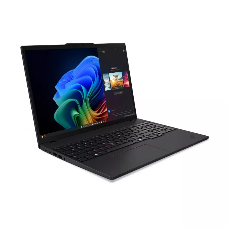 Lenovo ThinkPad T16 Gen 4 (AMD) — 16 collas WUXGA, AMD Ryzen AI 7 350 2GHz, 64GB DDR5, 1TB SSD, Windows 11 Pro, melns