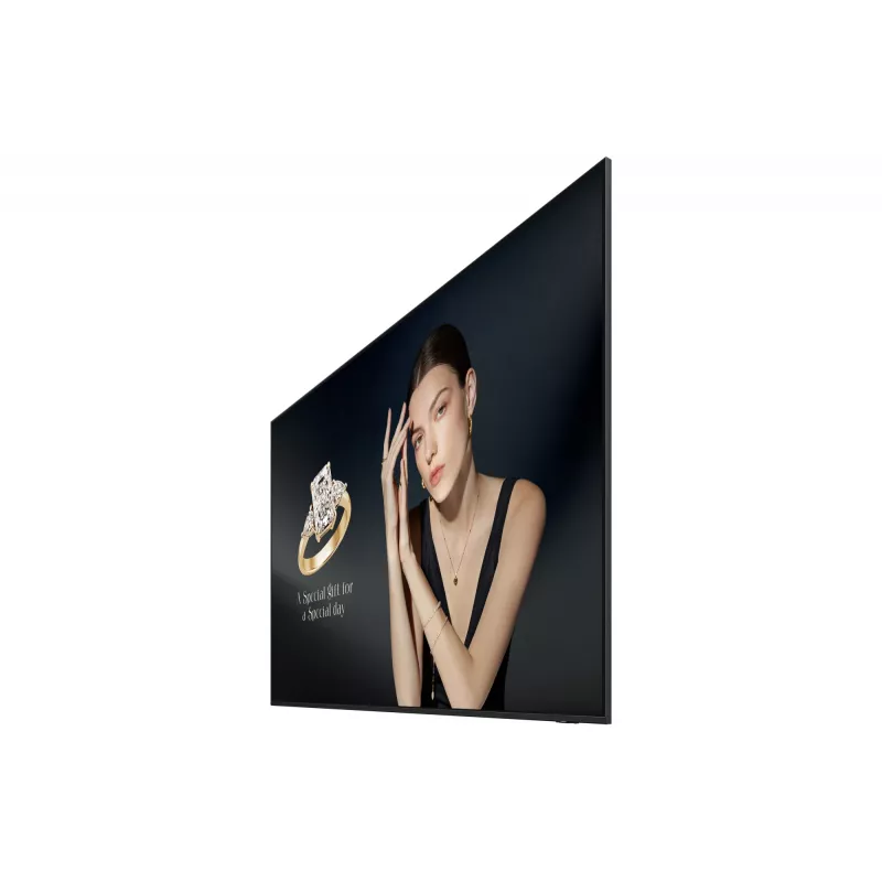 Samsung QH115F-X Digitālās informācijas plakanais panelis 2.92 m (115 collas) LCD Wi-Fi 1000 cd/m² 4K Ultra HD melns Tizen 24/7