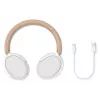 Philips 5000 series TAK5500AL/00 austiņas/austiņu komplekts ar vadu un bezvadu savienojumu Galvas lente Zvani/mūzika Bluetooth Dzintara, Balta