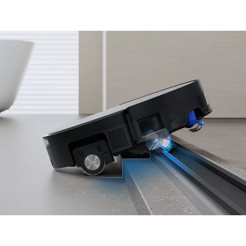 Robot putekļsūcējs Ecovacs Deebot X11 Pro Omni — melns, Li‑Ion 6400 mAh, 206 min darbības laiks, 0,22 L putekļu tvertne, bāzes stacija 2,5 L