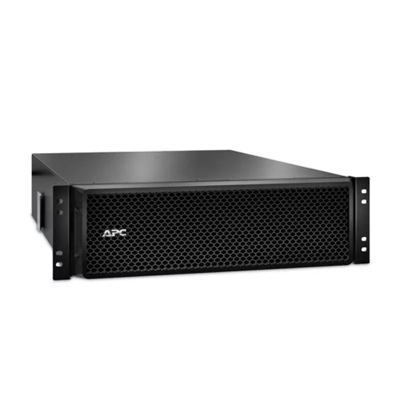 APC Smart-UPS SRT 192V 5kVA un 6kVA RM akumulatoru bloks jūras apstākļiem, 6 kVA, 5 gadi, statīva montāža, melns, 3U, 0 - 40 °C