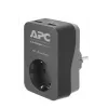 APC PME1WU2B-GR pārsprieguma aizsargs melns, pelēks 1 maiņstrāvas kontaktligzda(s) 230 V