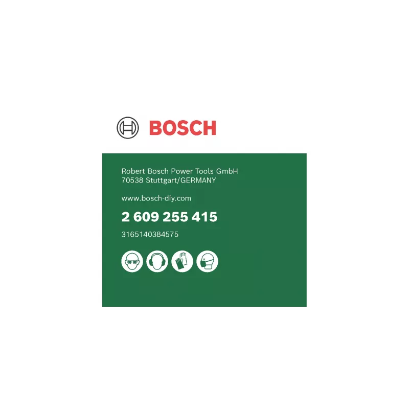 Bosch 2 609 255 415 urbis 1 gab.
