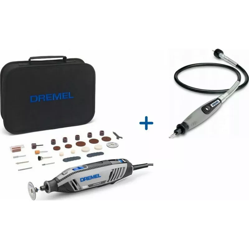 Dremel 4250-1/35 daudzfunkciju instruments, 175 W, ar piederumiem (Ziemassvētku dāvanu komplekts)