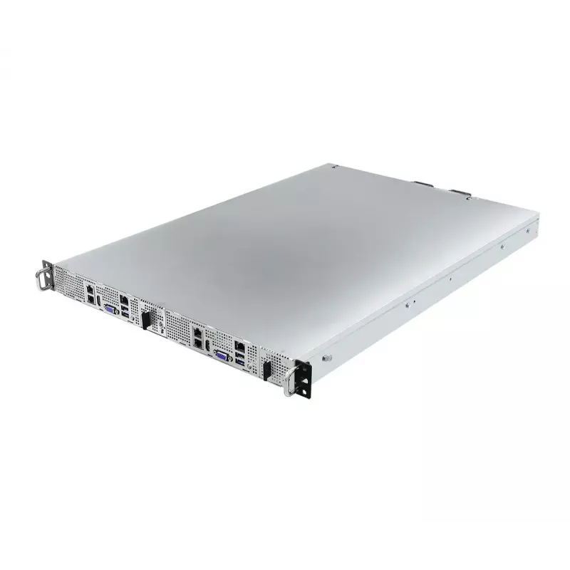 Servera bāzes sistēma ASRock 1U2N2G-AM5/2T — LGA 1718, DDR5 līdz 48 GB, 10 Gb Ethernet, Aspeed AST2600, 1600 W barošanas bloks