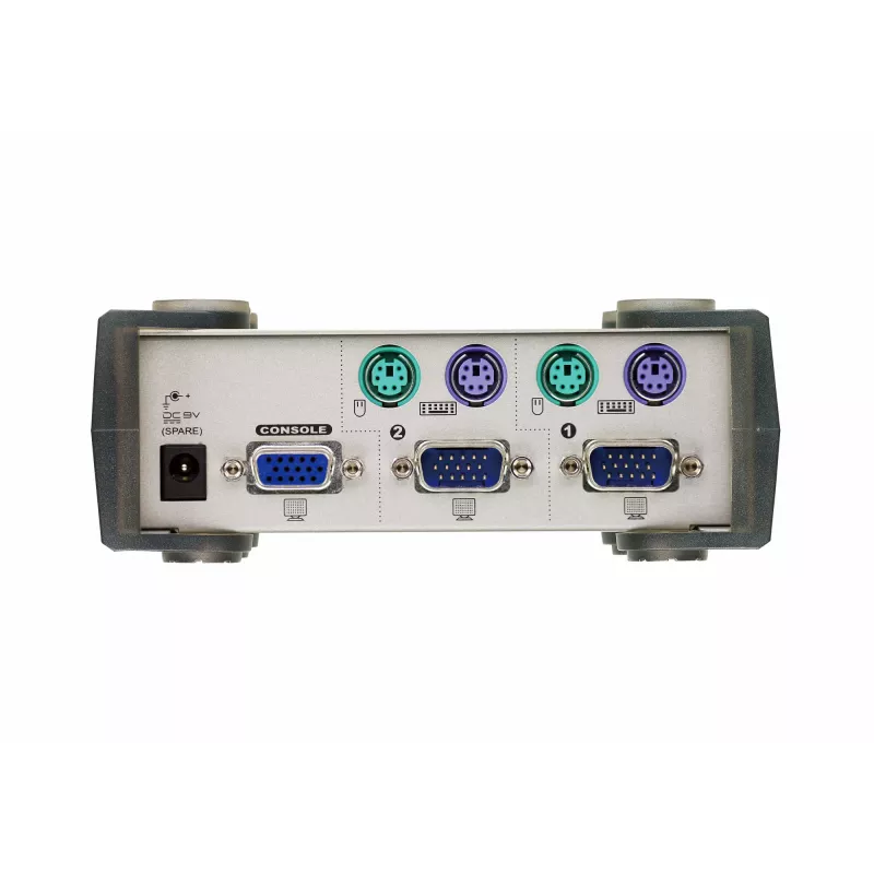 ATEN CS82A KVM slēdzis, sudraba krāsā